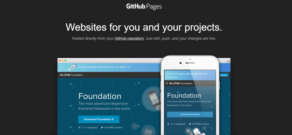 8 einfache Dienste für statisches Hosting 9 static hosting on GitHub Pages