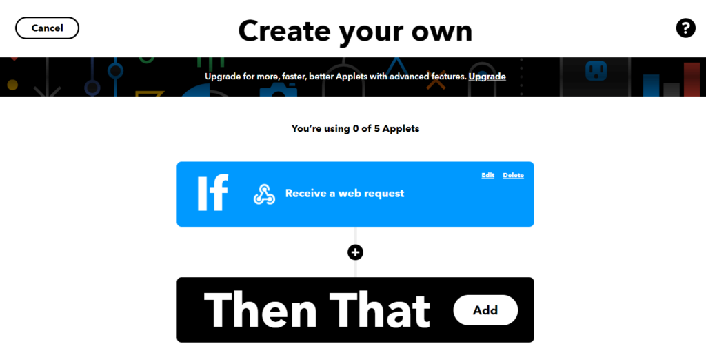 Was ist IFTTT und wie können Sie es mit Simply Static Pro verwenden? 26 Add button