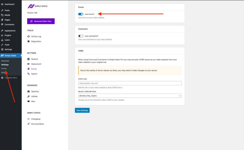 Die versteckten Kosten dynamischer Websites (& wie Sie Geld sparen) 46 simply static forms