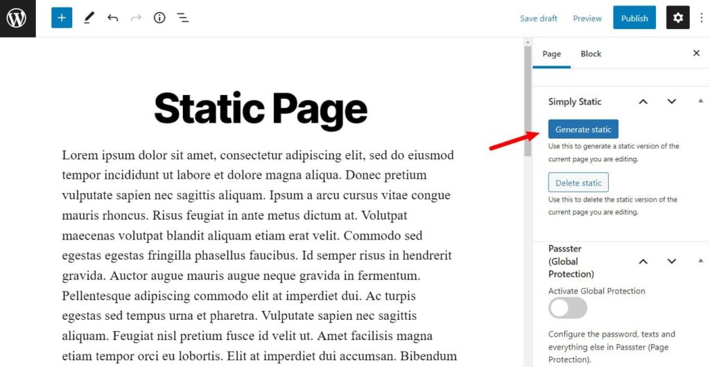 So verbessern Sie die WordPress-Performance im Jahr 2026 33 generate static wordpress website page