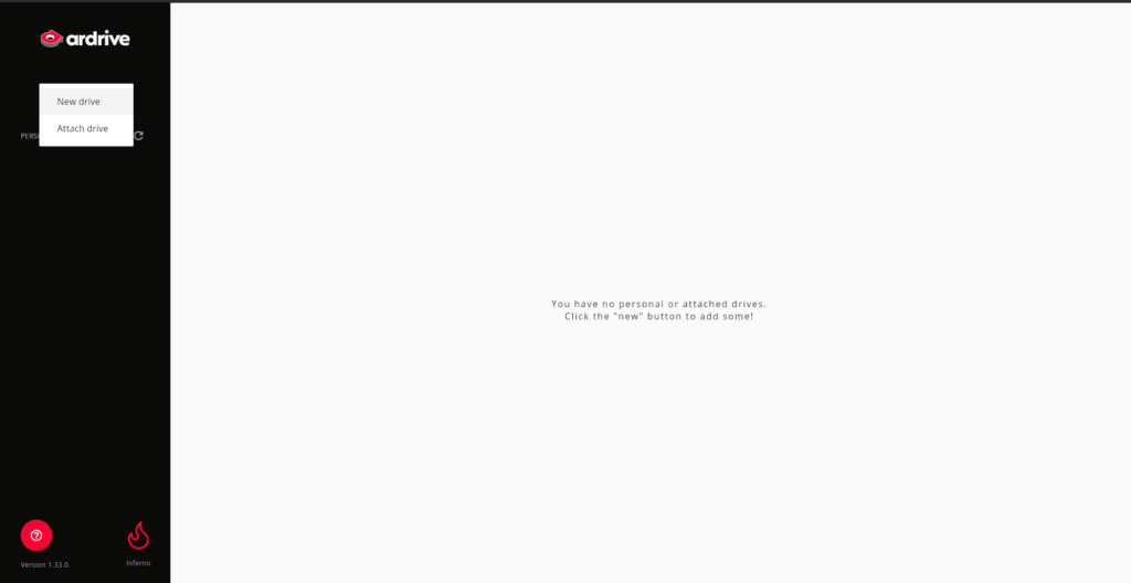 WordPress im Web 3 mit Simply Static hosten 8 Web 3 ArDrive Dashboard