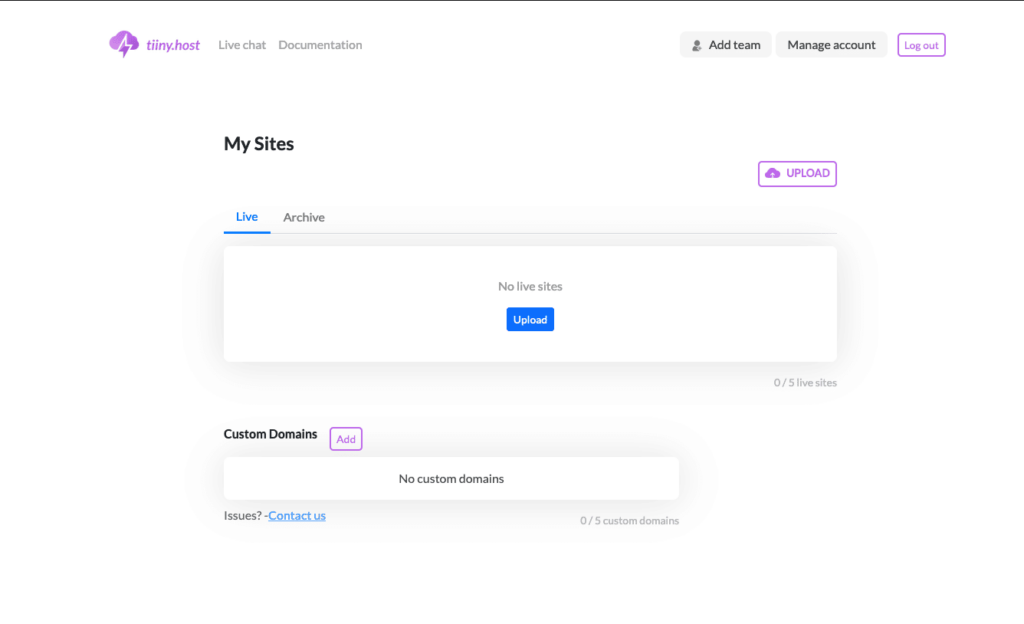Hosting von ZIP-Dateien auf Tiiny.host mit Simply Static 14 Hosting von ZIP-Dateien auf Tiiny.host mit Simply Static 12