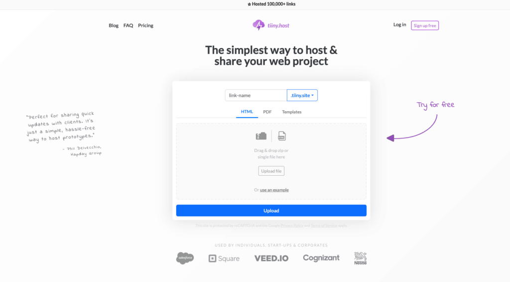 Hosting von ZIP-Dateien auf Tiiny.host mit Simply Static 10 zip file hosting on Tiiny.host