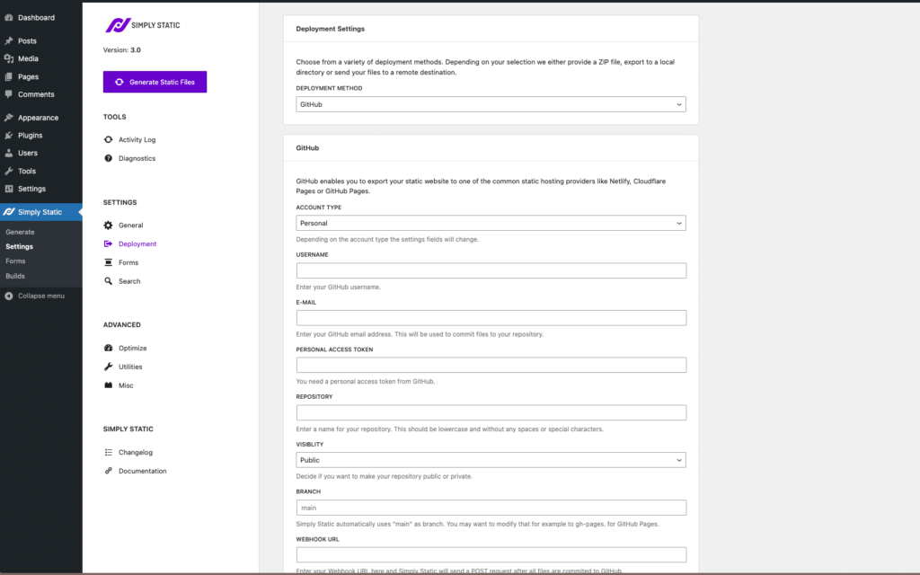 So konvertieren Sie WordPress ganz einfach in eine statische Website 18 So konvertieren Sie WordPress ganz einfach in eine statische Website 18