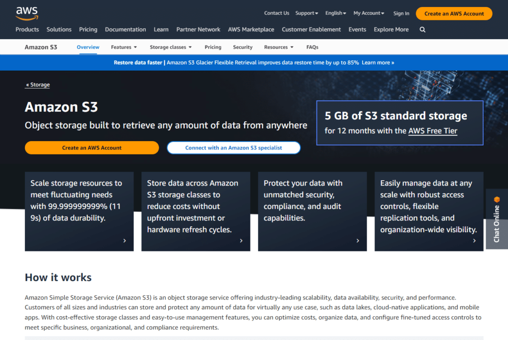 So richten Sie AWS-WordPress-Hosting im Jahr 2023 ein 17 amazon s3