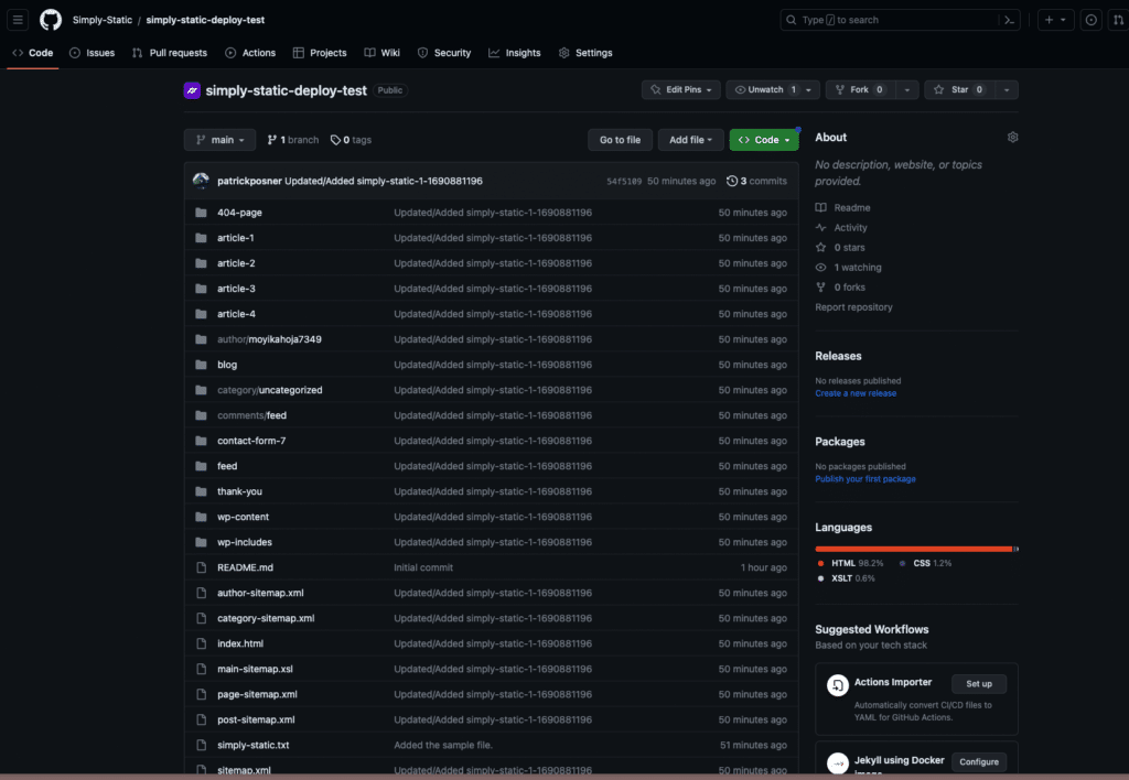 So veröffentlichen Sie eine Website (von Anfang bis Ende) 13 github