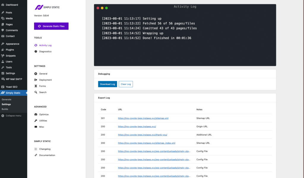 So hosten Sie WordPress auf Netlify 21 github run export