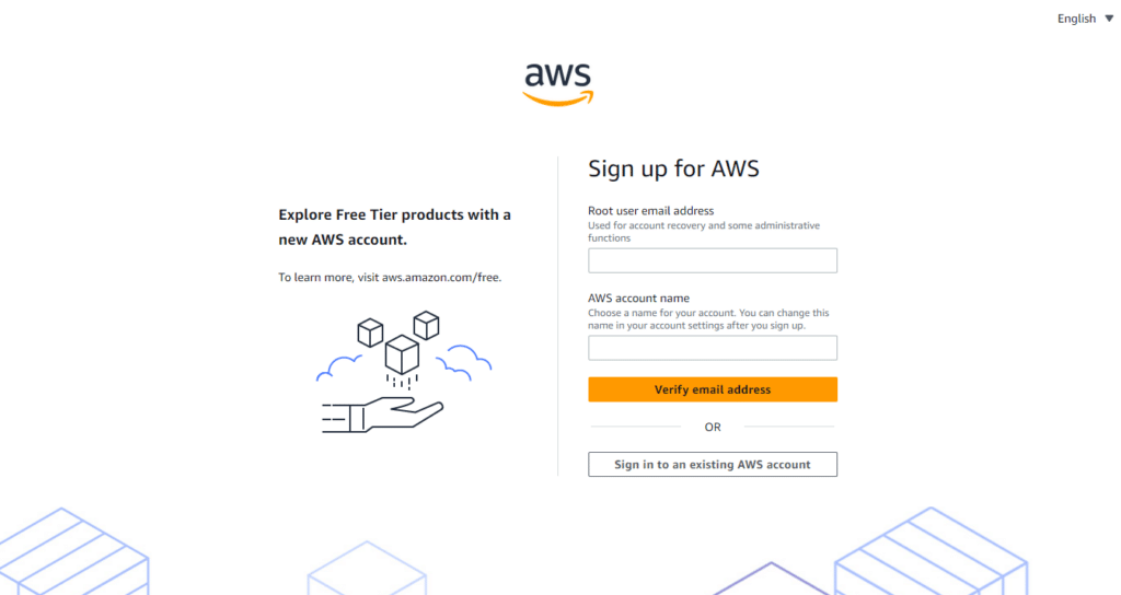 So richten Sie AWS-WordPress-Hosting im Jahr 2023 ein 22 sign up for AWS