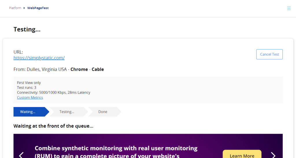 Website-Performance-Benchmarks und wie Sie sie verbessern können 20 website speed test
