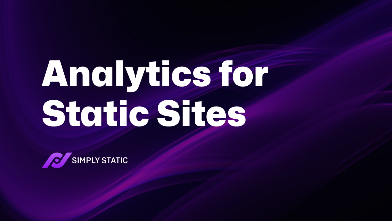 Analytics für statische Websites