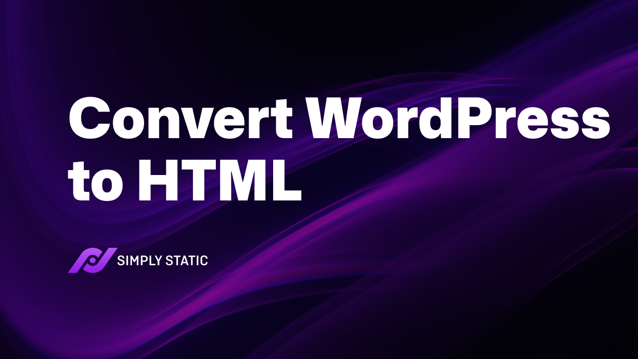 3 Schritte, um WordPress in HTML umzuwandeln 9 3 Schritte, um WordPress in HTML umzuwandeln