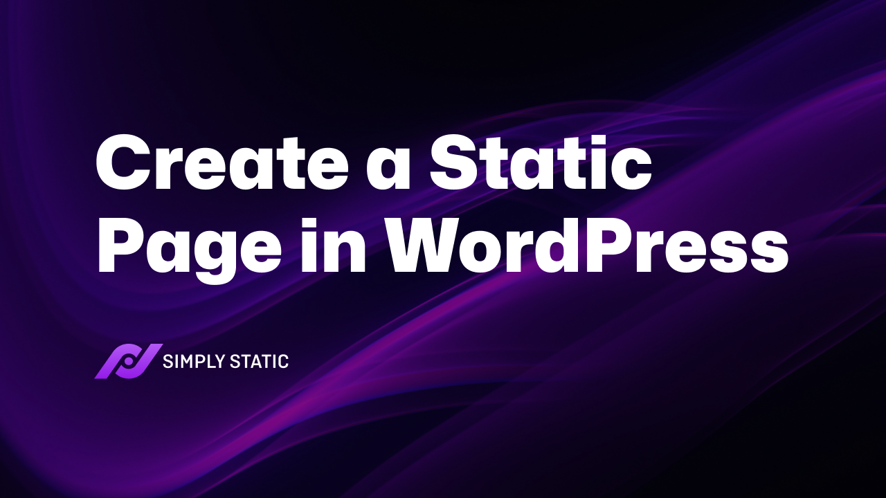So erstellst du eine statische Seite in WordPress 7 So erstellst du eine statische Seite in WordPress