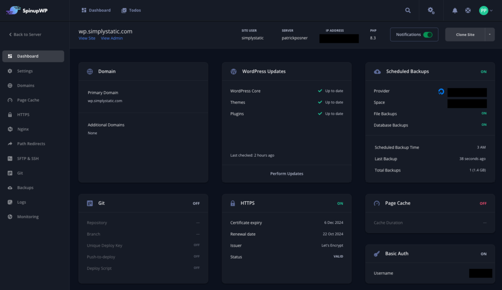 Das ist statisches WordPress 10 WordPress Hosting for Static WordPress - SpinupWP