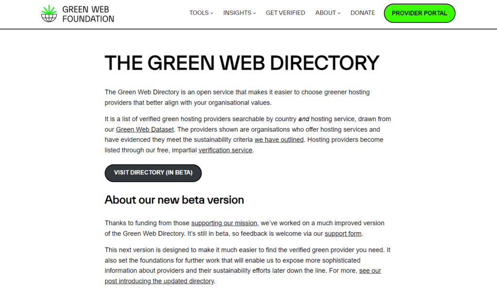 So erstellen Sie eine klimaneutrale Website 14 green web hosting
