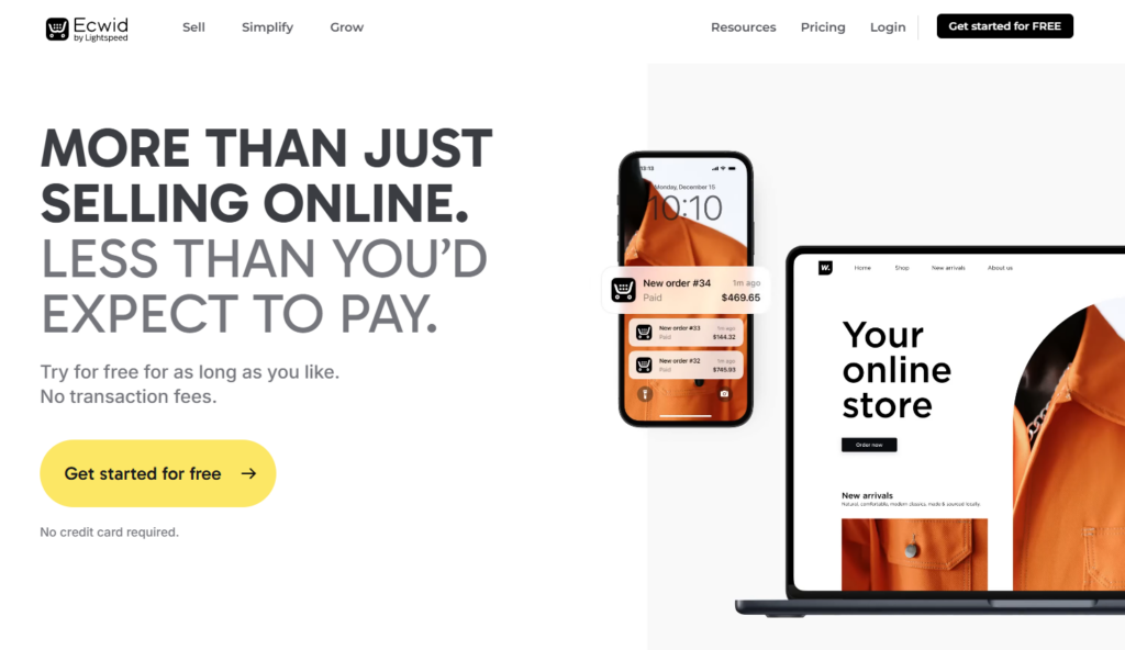 So erstellen Sie 2026 eine statische E-Commerce-Website 22 ecwid