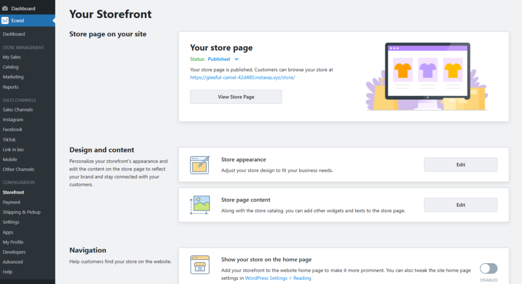 Was ist Ecwid und warum sollten Sie sich für Ihren WordPress-Shop dafür entscheiden? 18 ecwid store setup