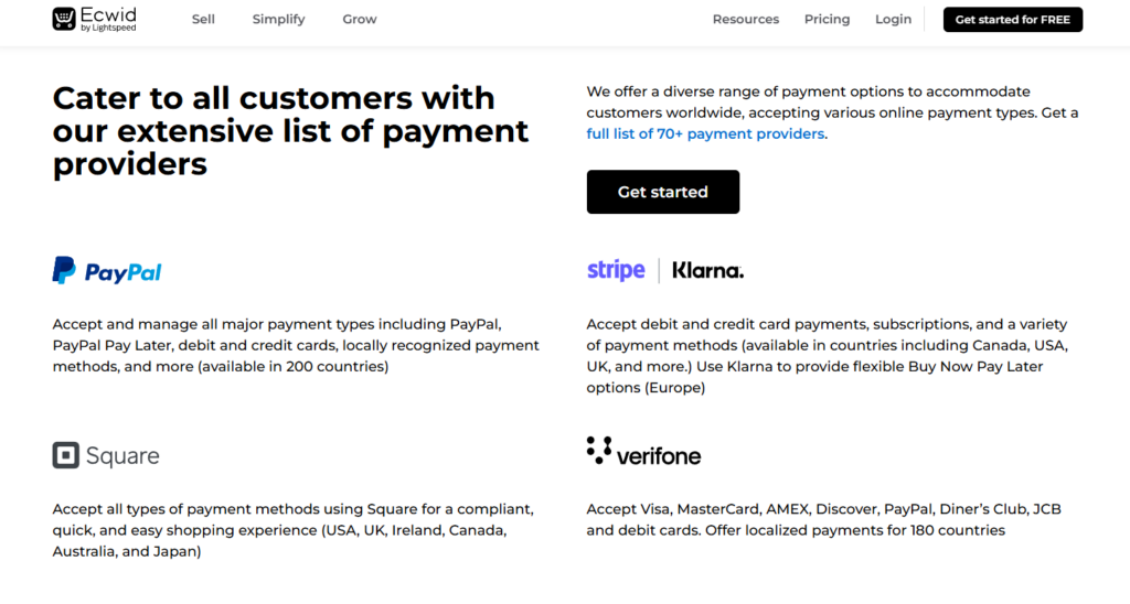 Ecwid vs. WooCommerce: Welches sollten Sie verwenden? (Ausgabe 2026) 32 ecwid payment options