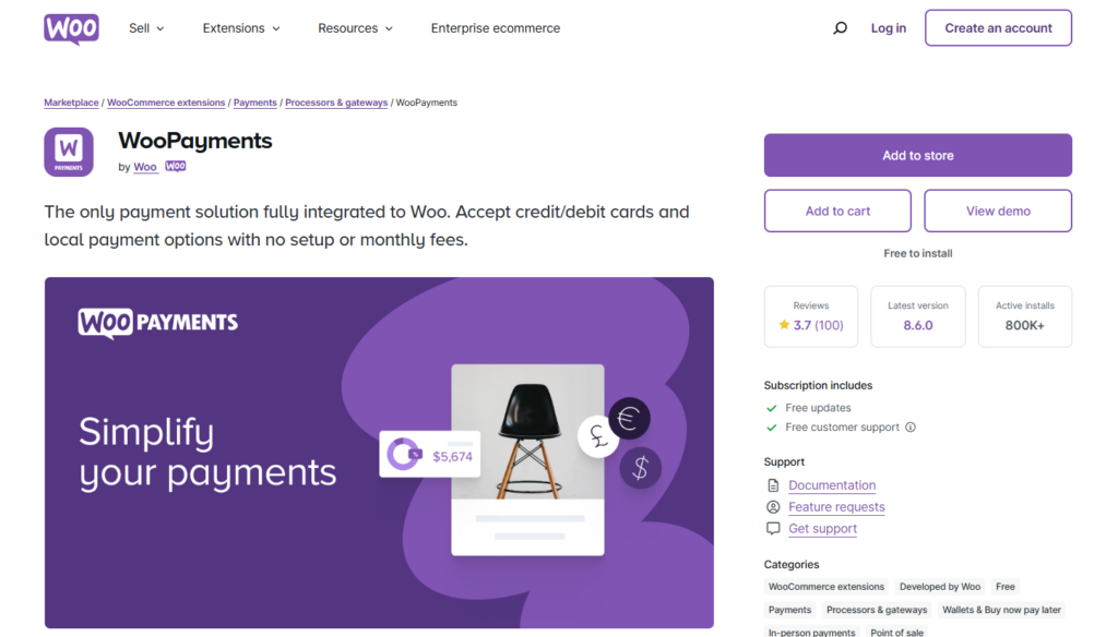 Ecwid vs. WooCommerce: Welches sollten Sie verwenden? (Ausgabe 2026) 31 woo payments