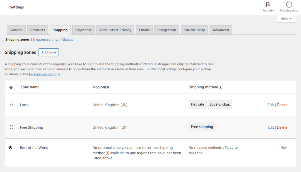Ecwid vs. WooCommerce: Welches sollten Sie verwenden? (Ausgabe 2026) 39 woocommerce shipping