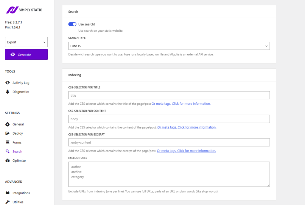 So verwenden Sie Formulare und die Suche mit einer statischen Website 24 simply static forms and search