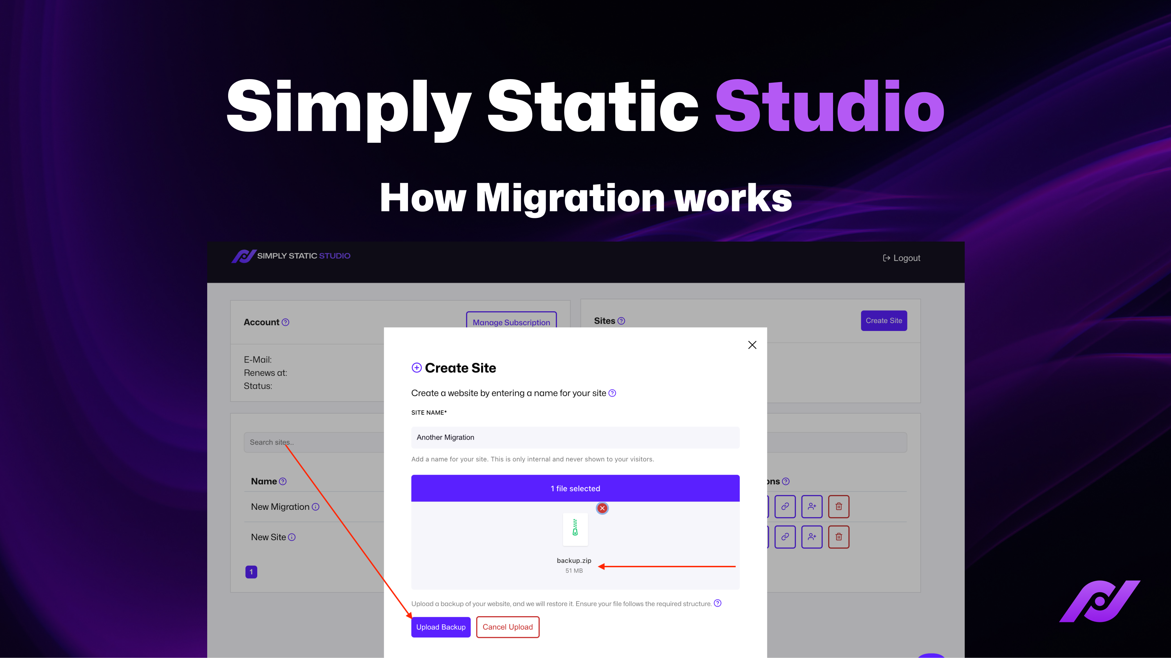 Simply Static Studio – Migration 10 Simply Static Studio – Migration