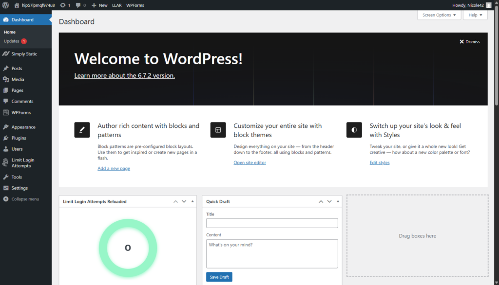 Deine erste statische WordPress-Website mit Simply Static Studio 31 welcome to wordpress simply static studio