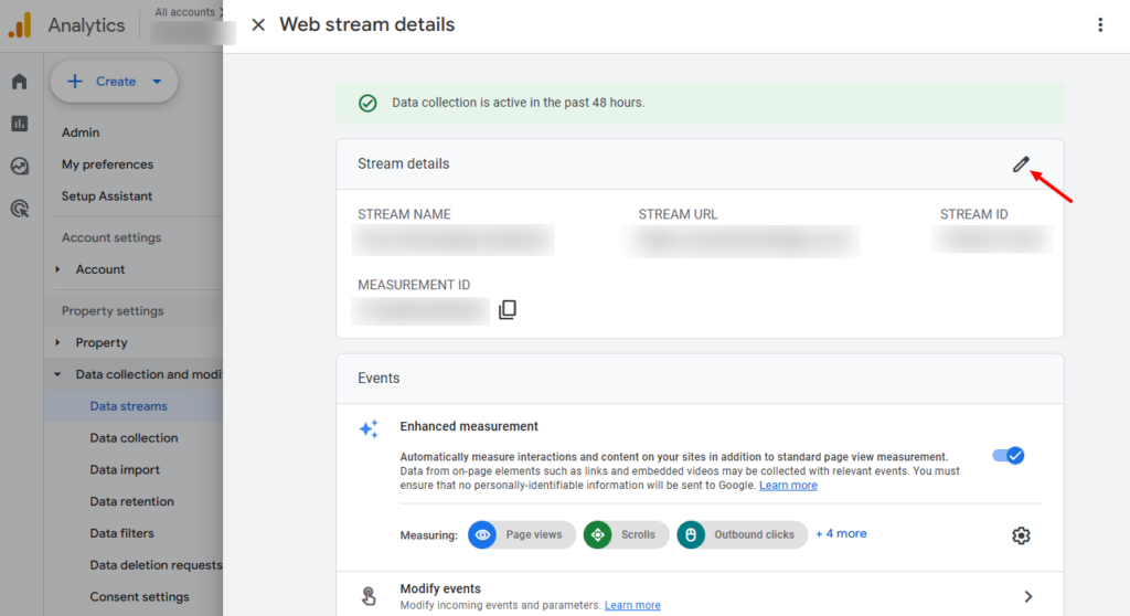 So schalten Sie Ihre statische Website live: Domains, URLs und mehr 37 edit data stream analytics