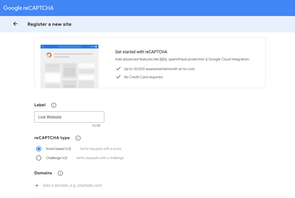So schalten Sie Ihre statische Website live: Domains, URLs und mehr 38 recaptcha