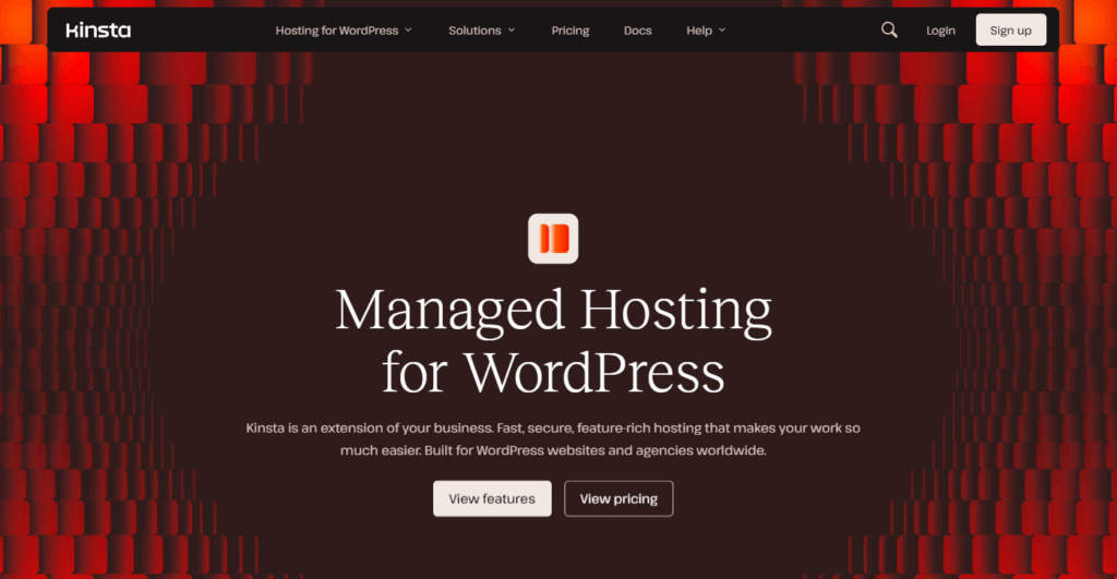 7 der sichersten WordPress-Hosting-Anbieter im Vergleich (2026) 19 kinsta wordpress hosting