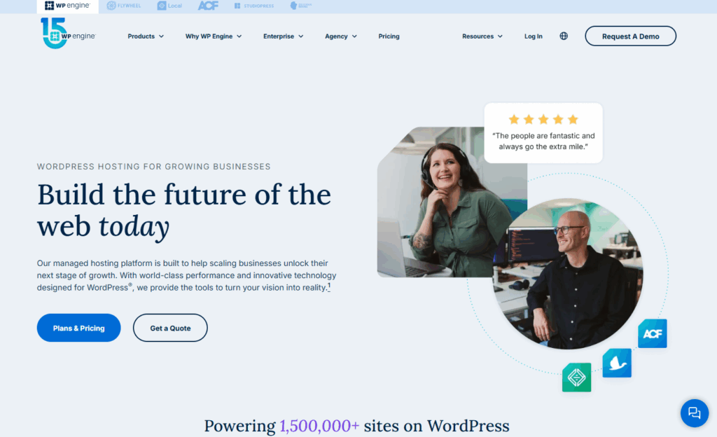 7 der sichersten WordPress-Hosting-Anbieter im Vergleich (2026) 15 wp engine
