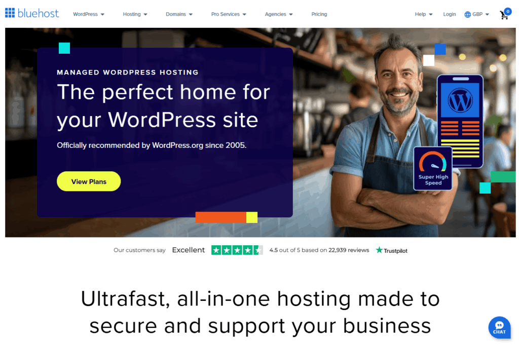 Warum statisches WordPress-Hosting sicherer ist als Ihre aktuelle Hosting-Konfiguration 16 bluehost managed wordpress hosting