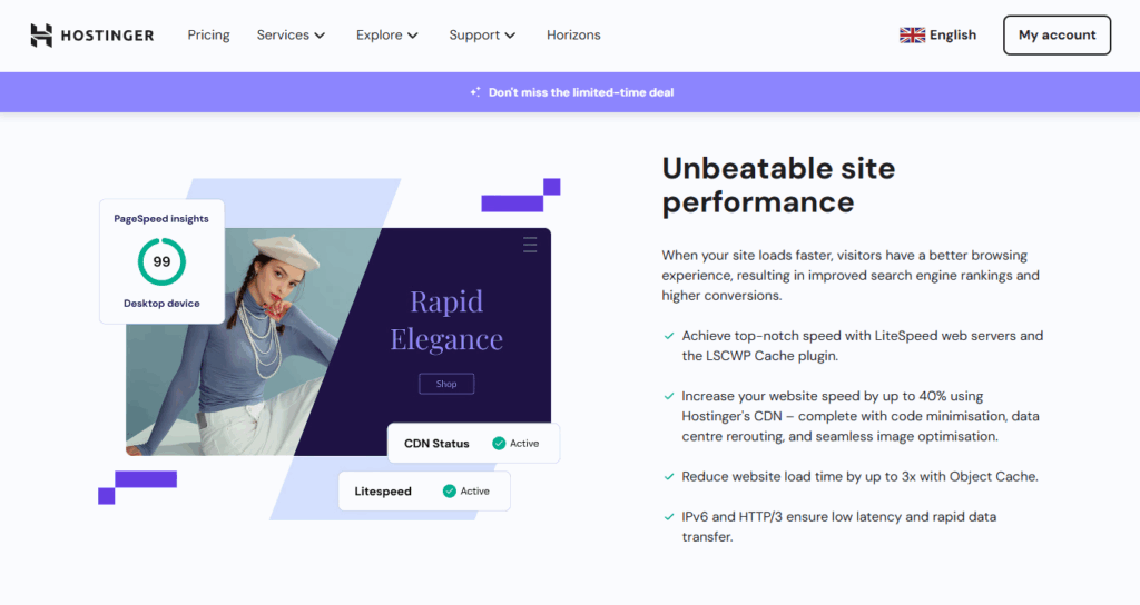 7 der sichersten WordPress-Hosting-Anbieter im Vergleich (2026) 16 hostinger managed wordpress hosting