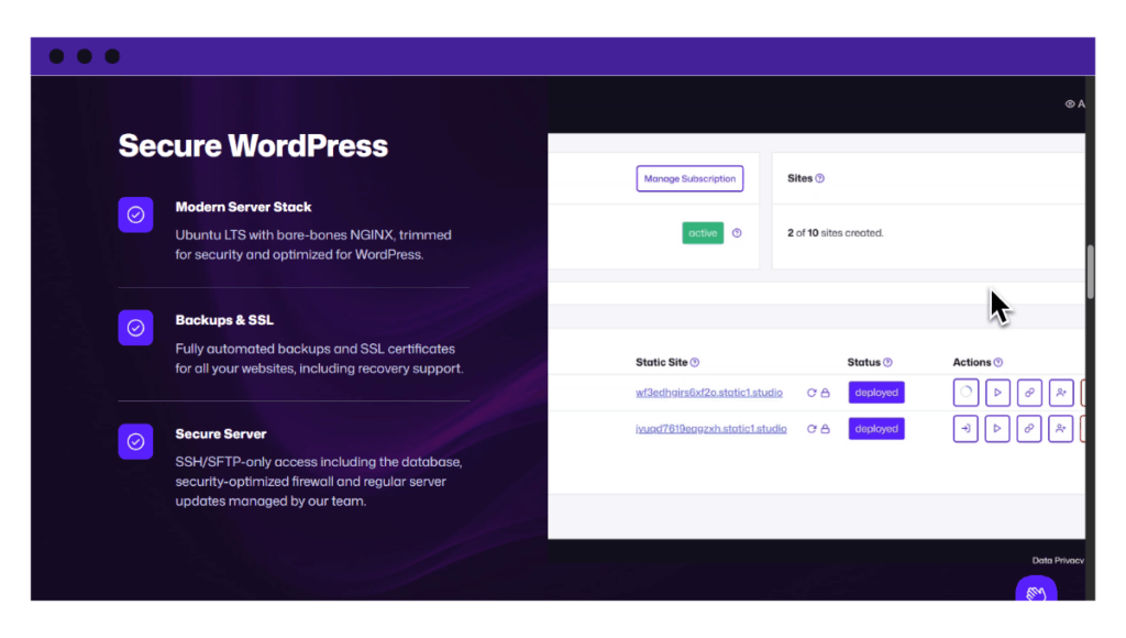 7 der sichersten WordPress-Hosting-Anbieter im Vergleich (2026) 11 wordpress security checklist