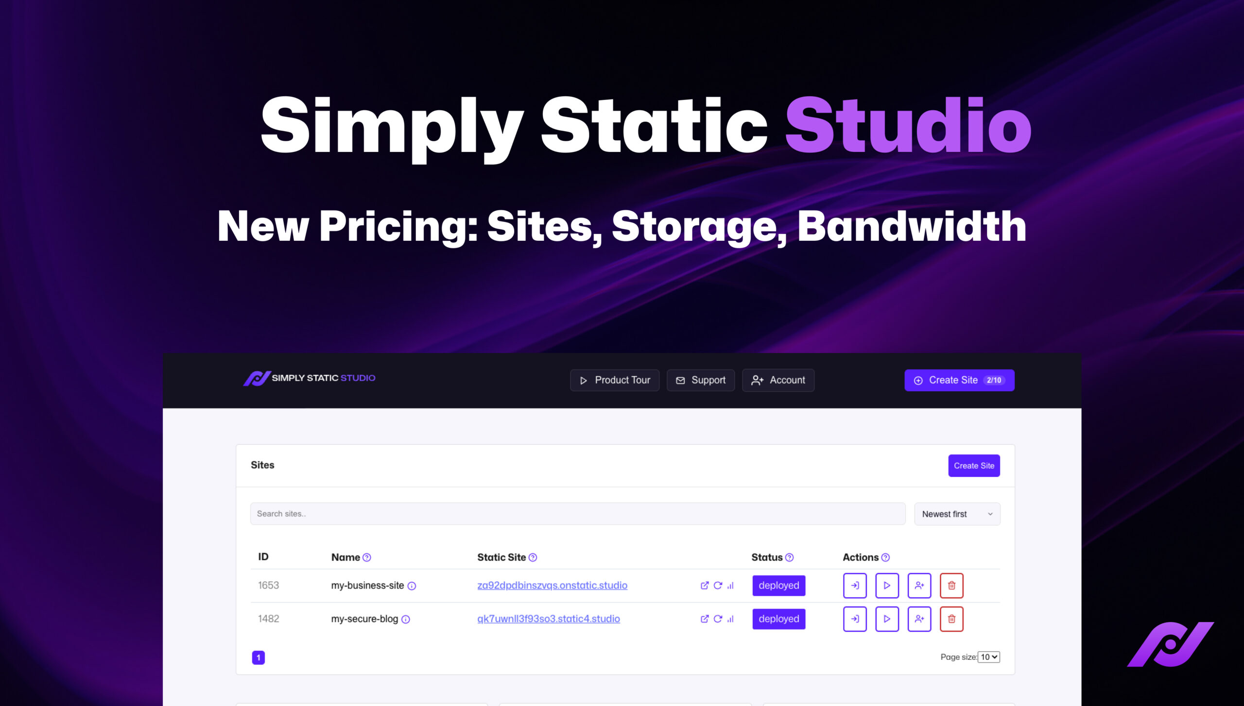 Static Studio – Neue Preise: Websites, Speicherplatz und Bandbreite 8 Static Studio – Neue Preise: Websites, Speicherplatz und Bandbreite