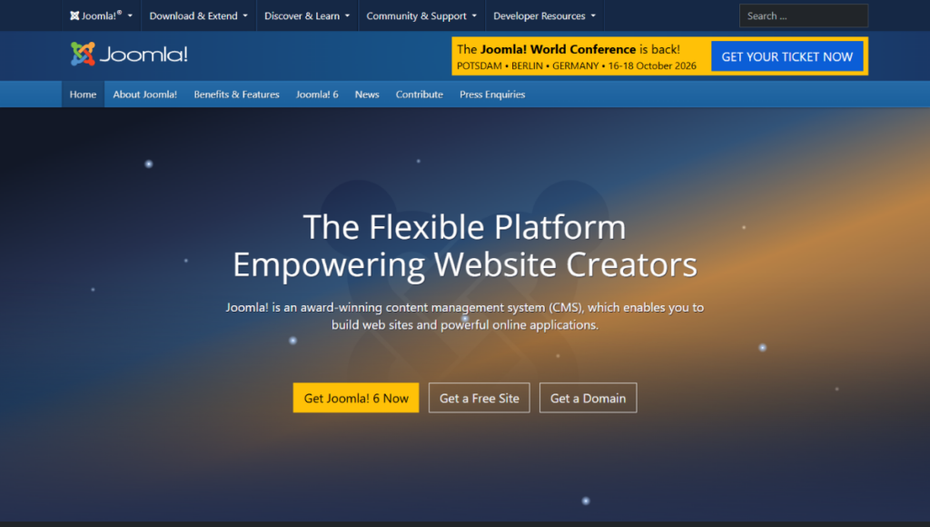 WordPress-Alternativen, die keinen Neuanfang bedeuten 24 joomla