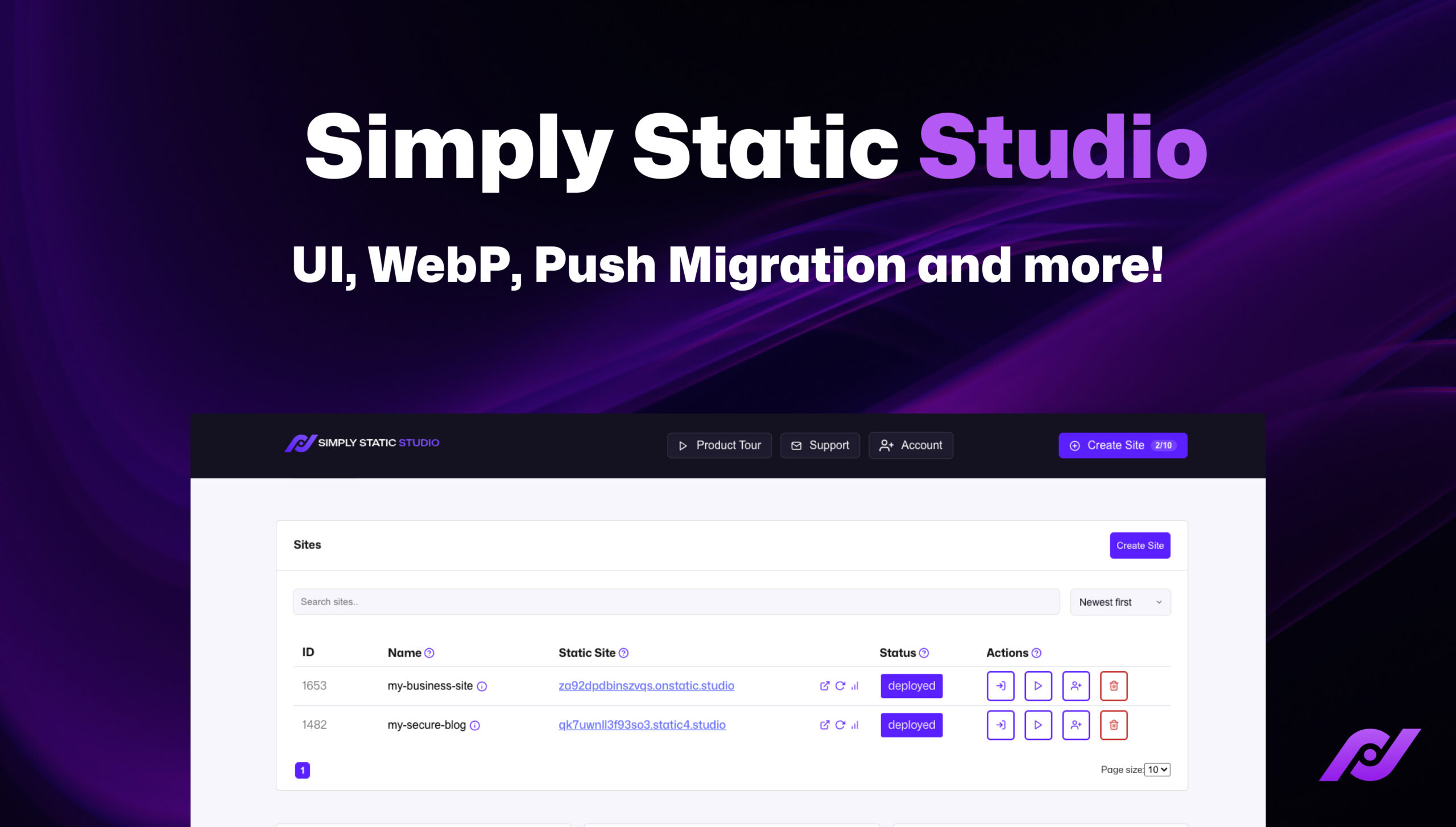 UI, WebP, Push-Migration und mehr! 7 UI, WebP, Push-Migration und mehr!