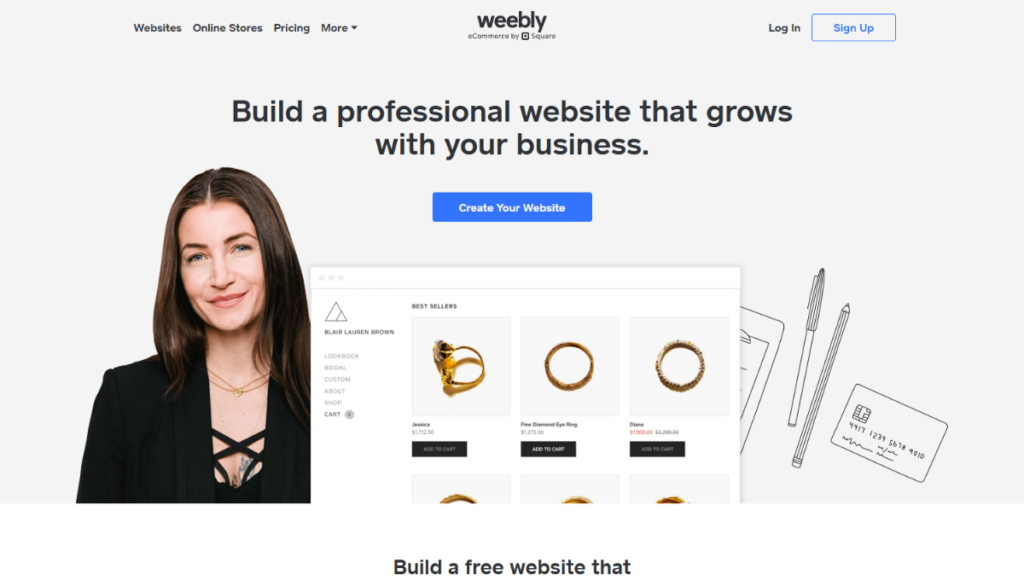 WordPress-Alternativen, die keinen Neuanfang bedeuten 25 weebly