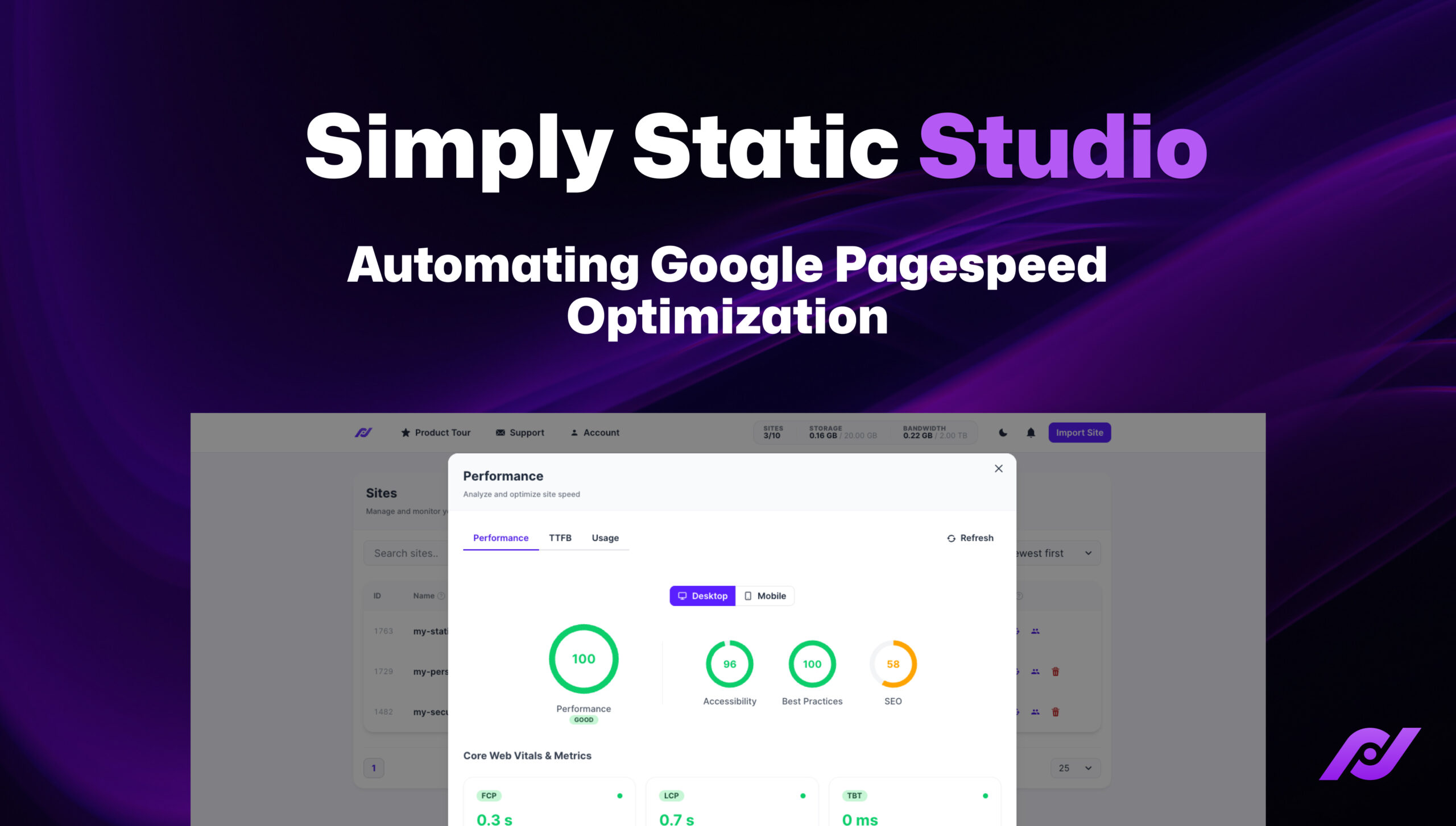 Static Studio – Automatisierung der Google-PageSpeed-Optimierung 6 Static Studio – Automatisierung der Google-PageSpeed-Optimierung